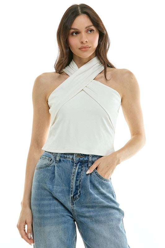 Wrap Halter Top