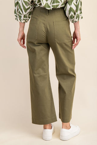 Ankle Cropped Summer Pants