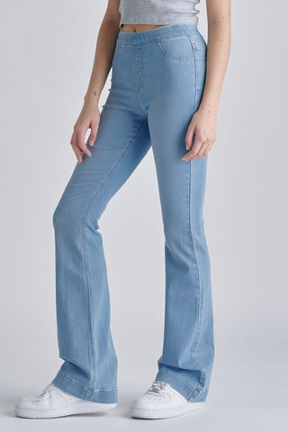 High Rise Pull On Flare Jegging