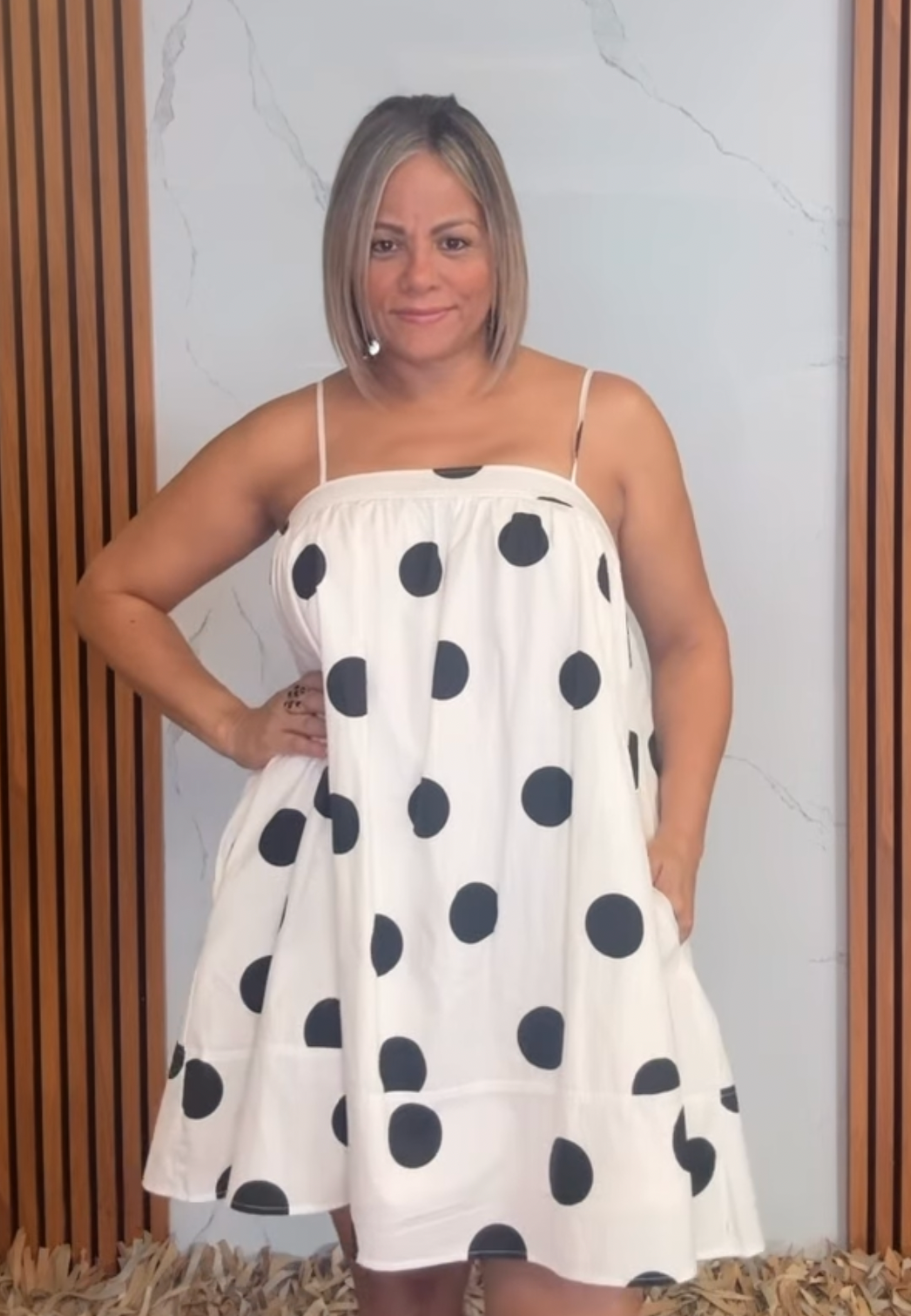 Printed Woven Mini Dress
