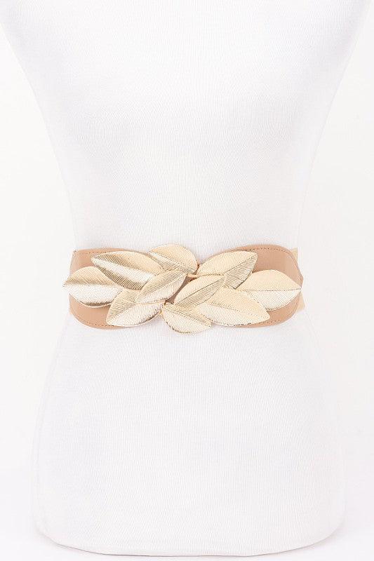 Metal Buckle Elastic Belt