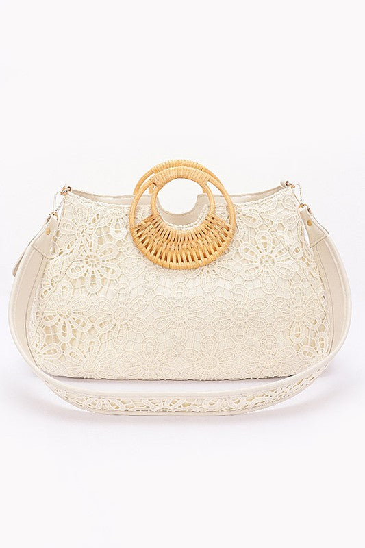 Faux Top Case Clutch