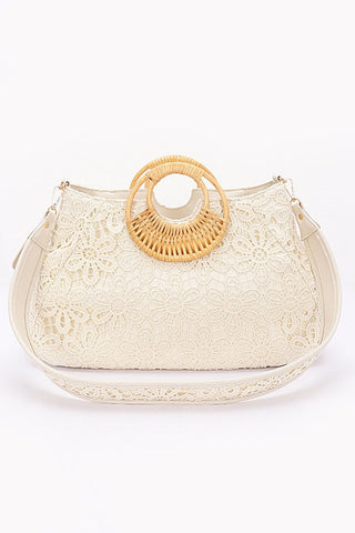 Faux Top Case Clutch