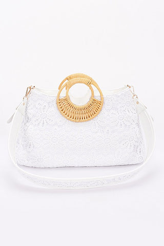 Faux Top Case Clutch
