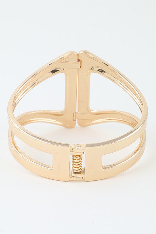 Geometric Arch Cuff Bracelet
