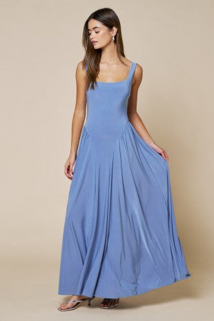 Jersey Maxi Sleeveless Dress