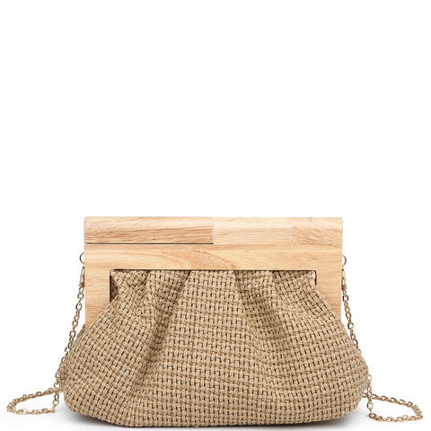 Chic Woven Crossbody Bag