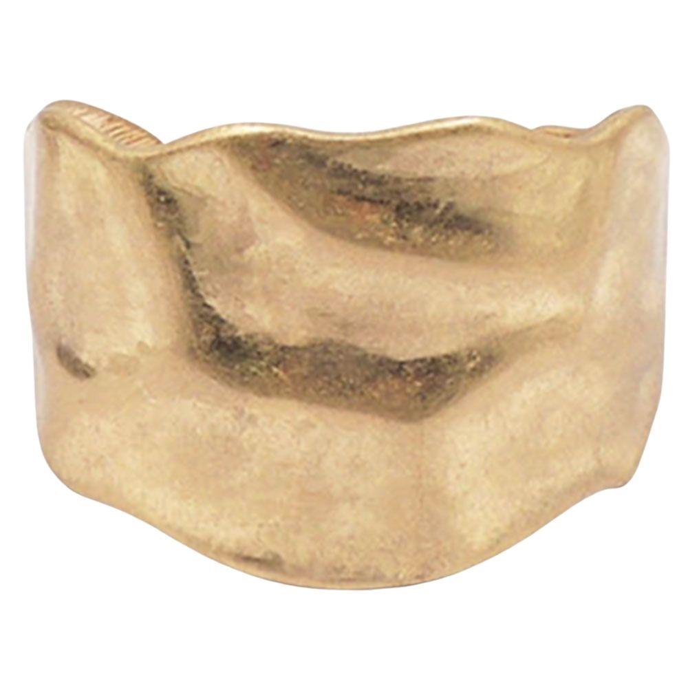 Wide Hammer Cuff Bracelet