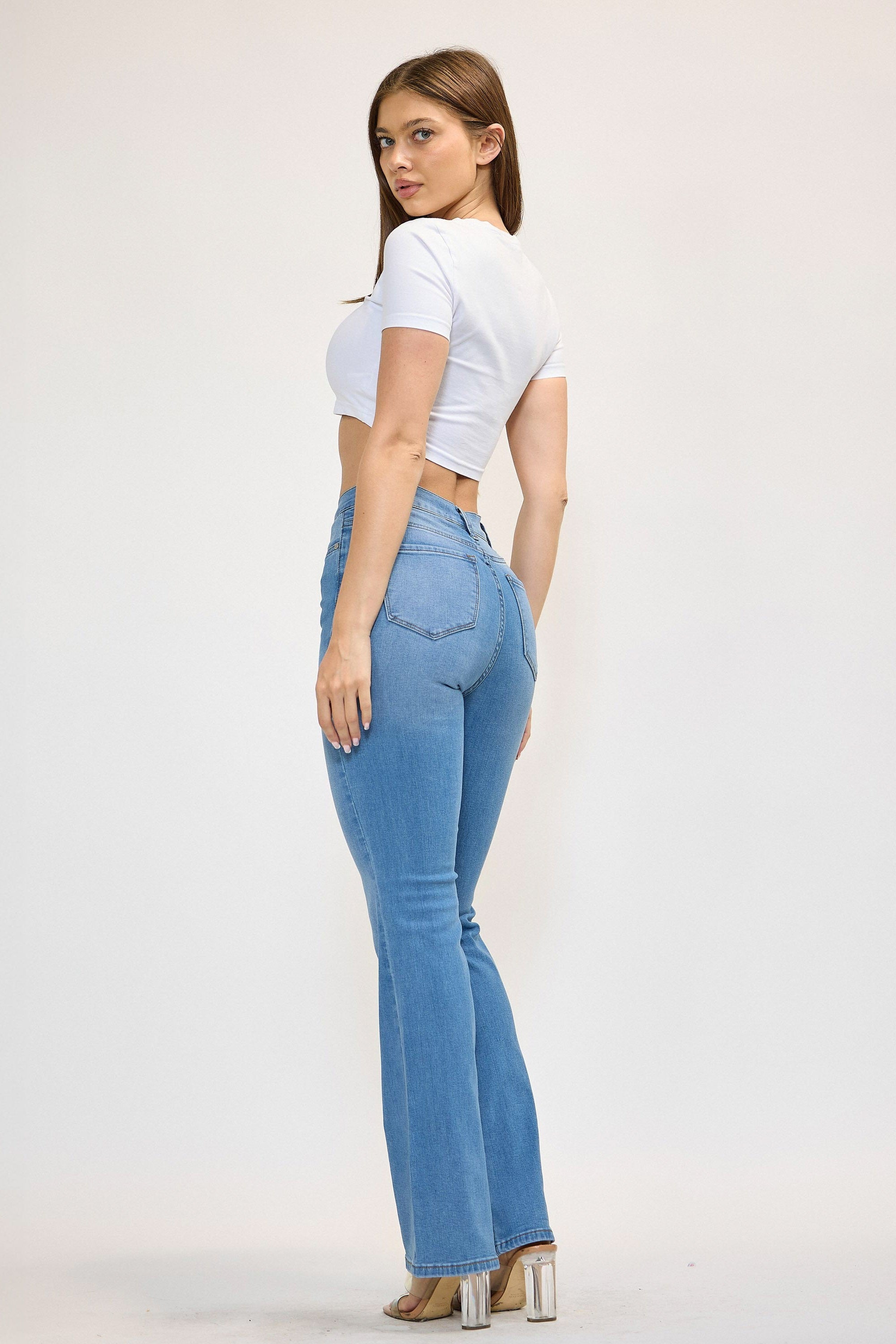 Slim Bootcut - Rigid Or Smooth, Always Stretch