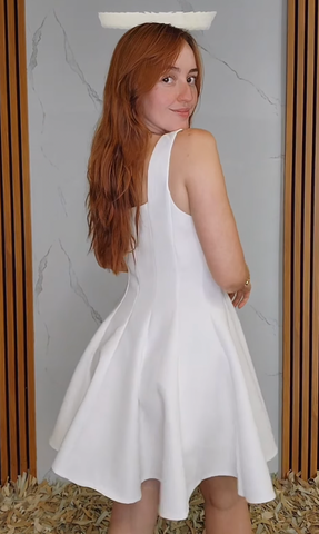 Sweetheart Skater Mini Dress