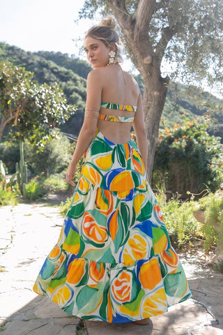 Tube Knot Maxi Dress