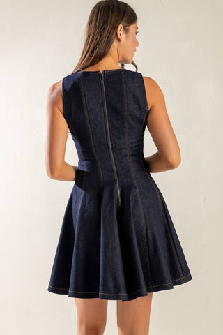 Denim Mini Dress