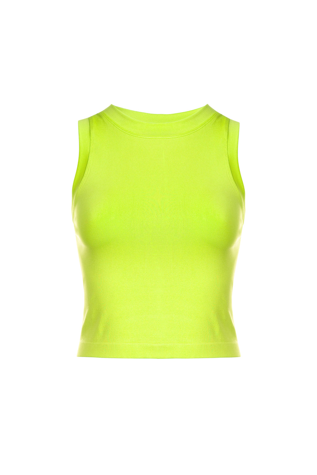 Cropped Seamless Muscle Tank