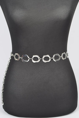 Hammered Chain Belt