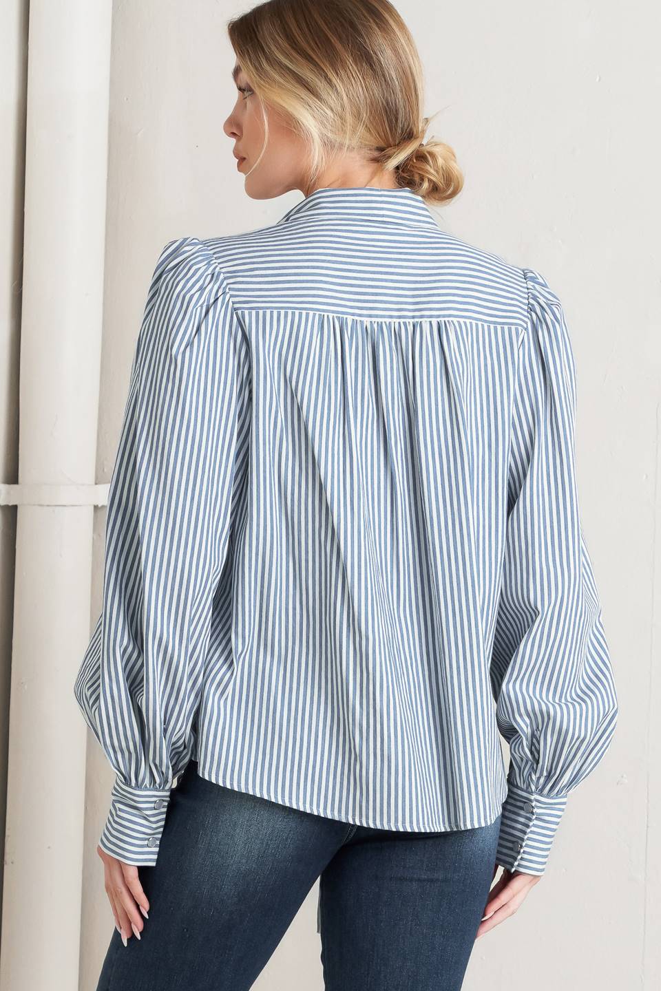 Stripe Woven Top