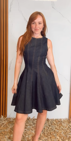 Denim Mini Dress
