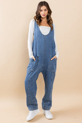 Denim Harlem Overall Jumpsuit