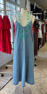 Denim Maxi Dress