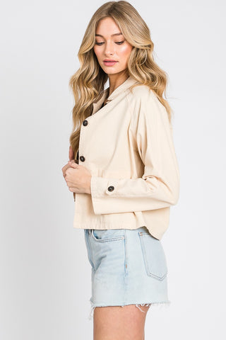 Collared Button Down Jacket