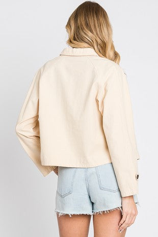 Collared Button Down Jacket