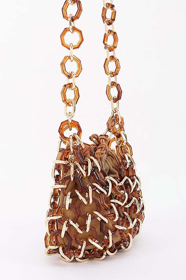 Handmade Acrylic Ring Bag