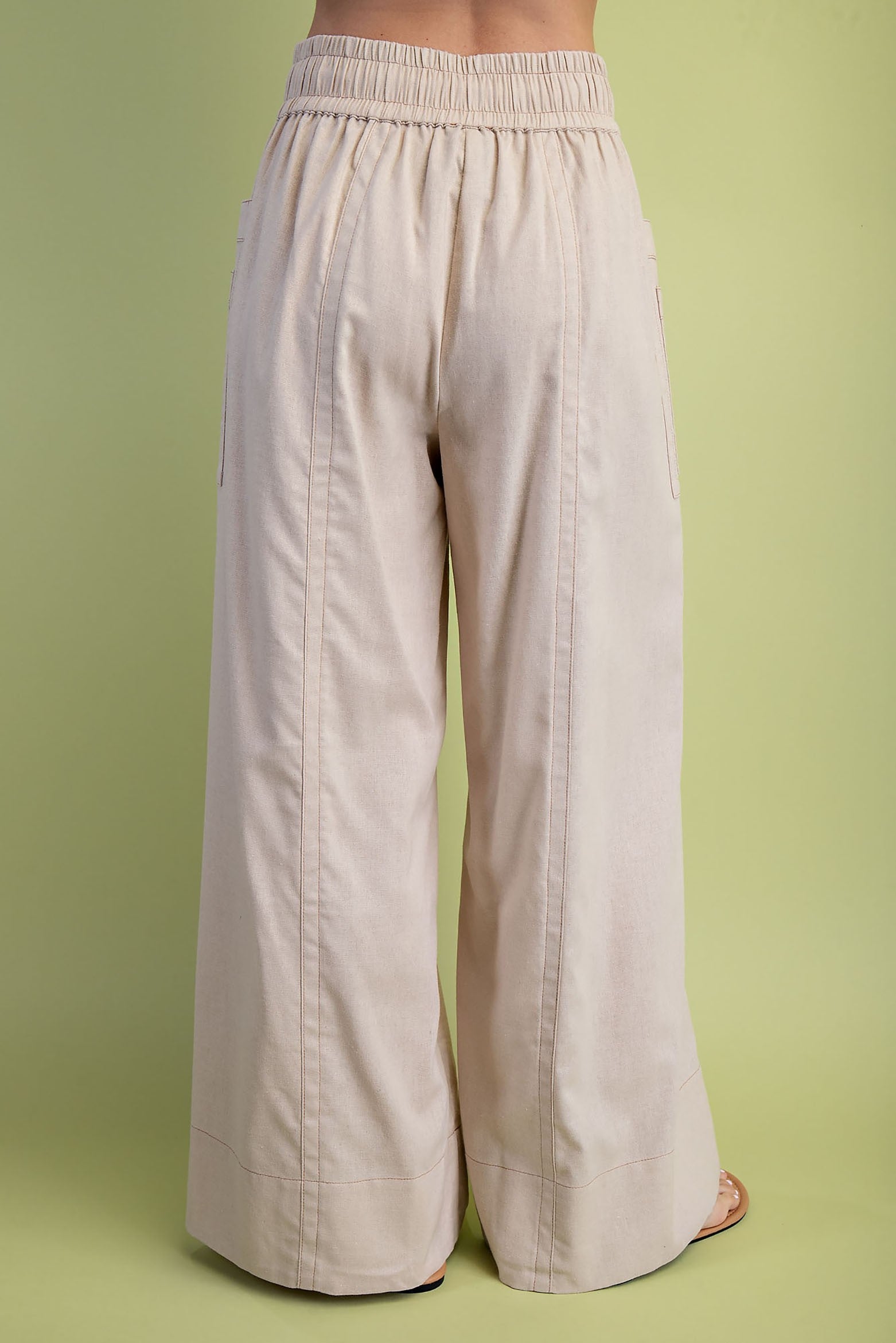 Linen Wide Leg Pants