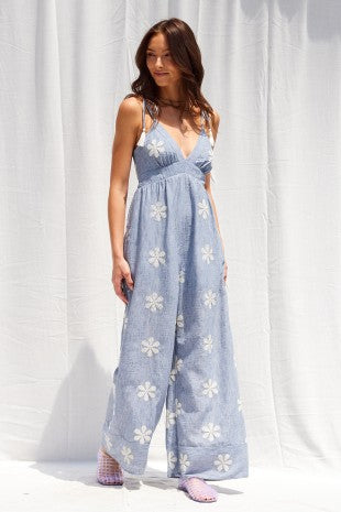 Embroidered Jumpsuit