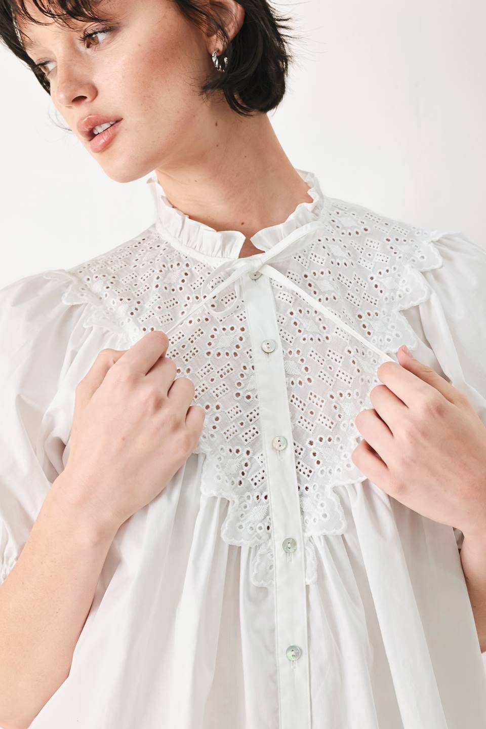 A Solid Woven Top