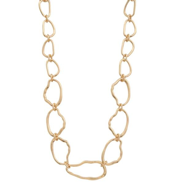Metal Link Necklace