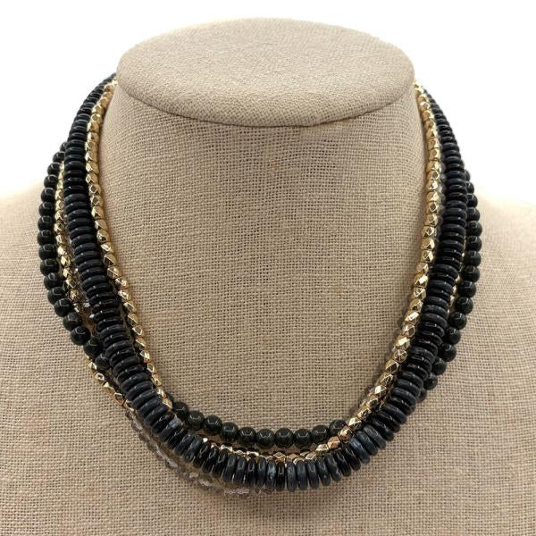 Multi Strand Beaded Necklace