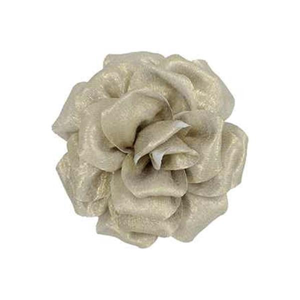 Fabric Rose Brooch