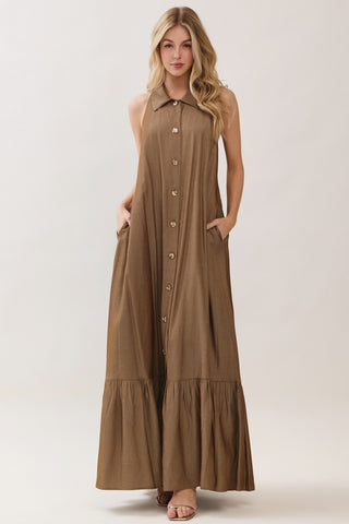 Sleeveless Maxi Dress