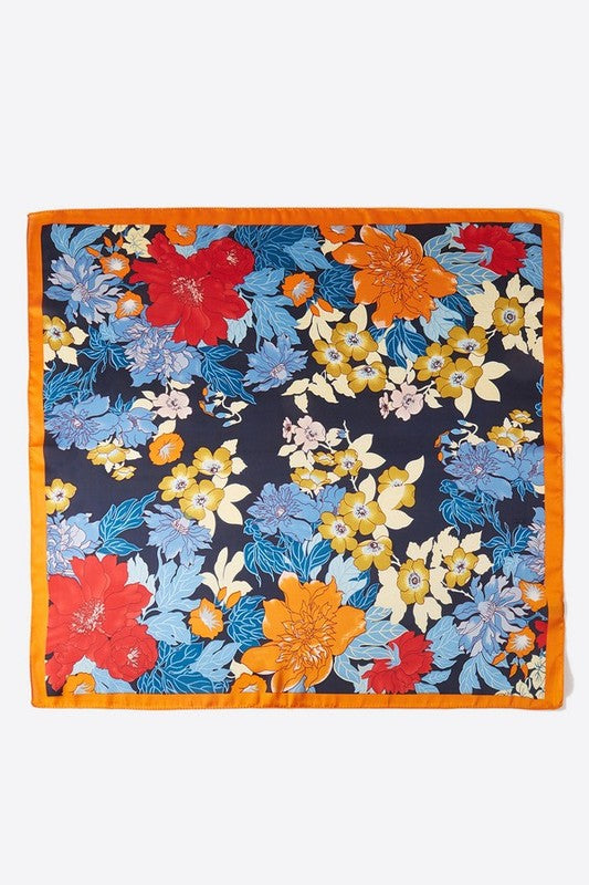 Flower Print Bandana