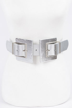 Two Buckle Elastic Belt