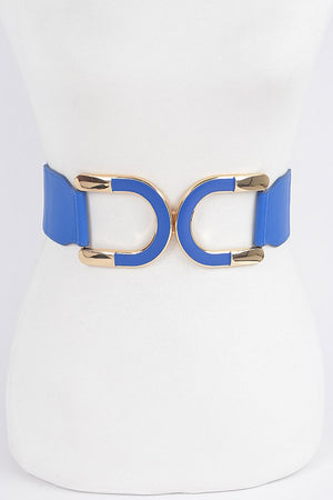 Multi Metal Buckle Elastic Belt