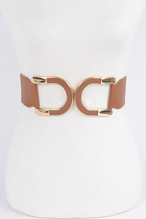 Multi Metal Buckle Elastic Belt