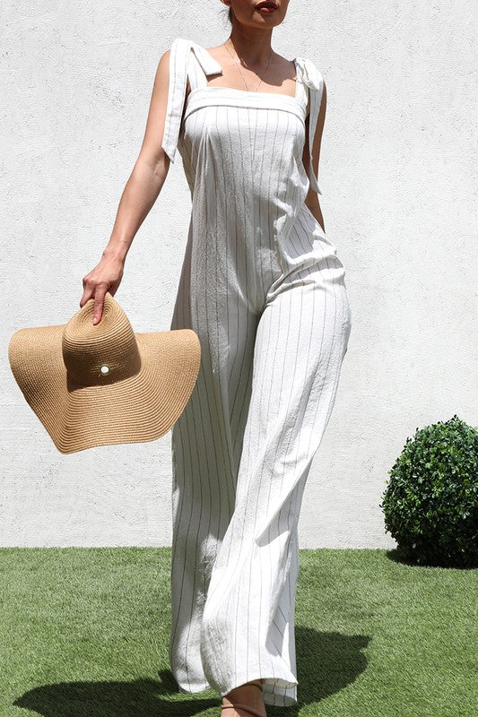 LOOSE FIT WOVEN JUMPSUIT