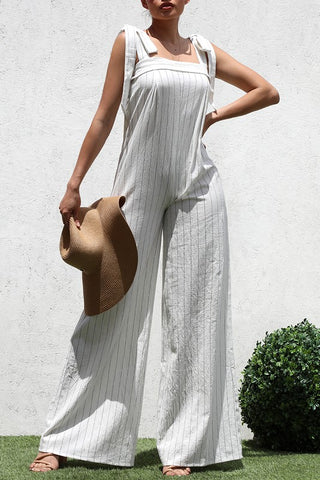 LOOSE FIT WOVEN JUMPSUIT