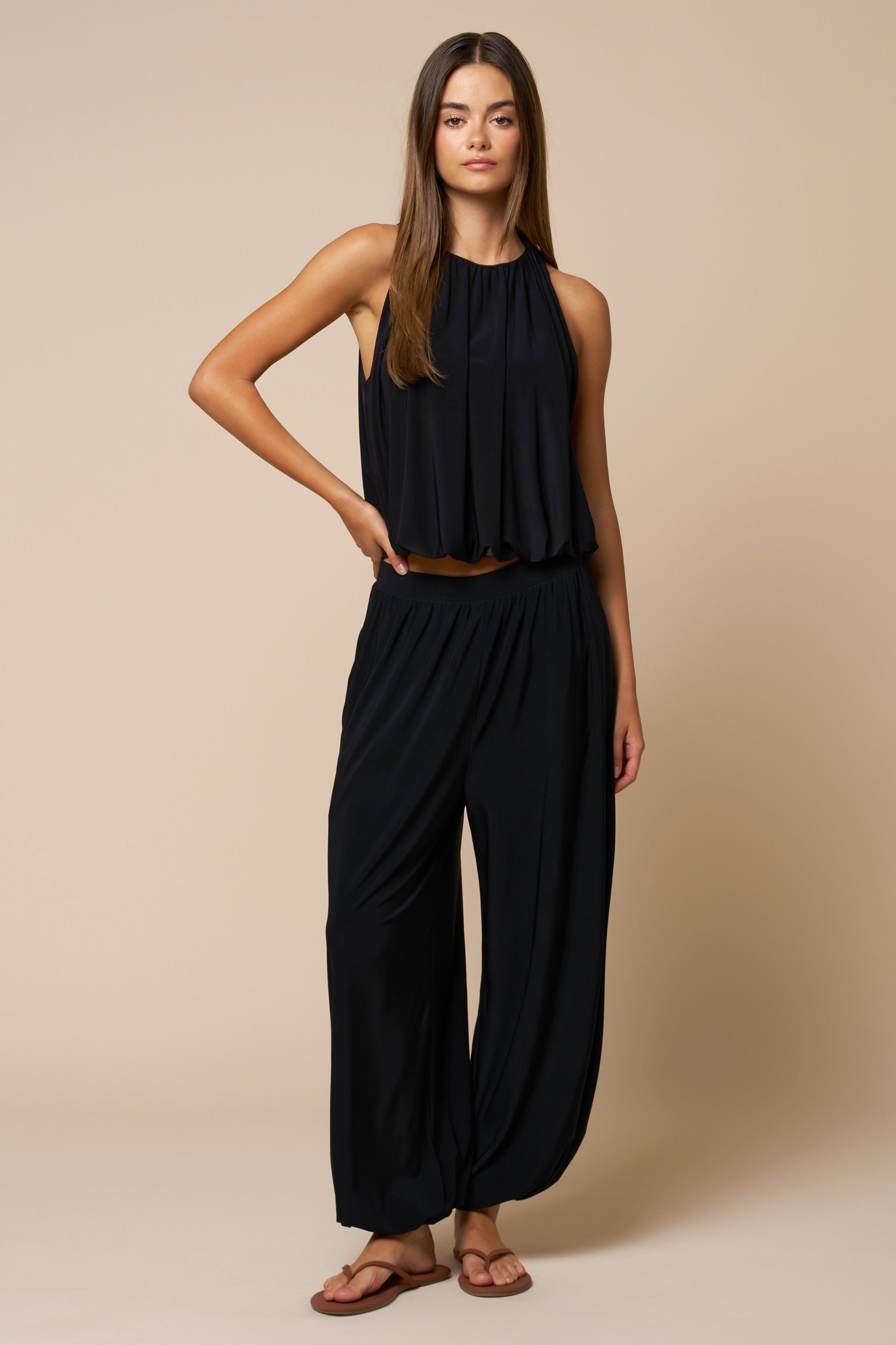 Relax Fit Balloon Pants
