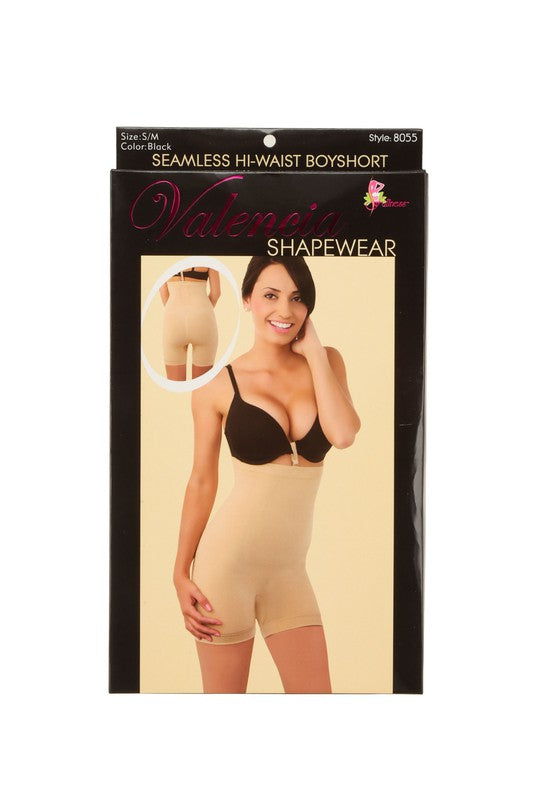 Seamless Hi Waist Boyshort