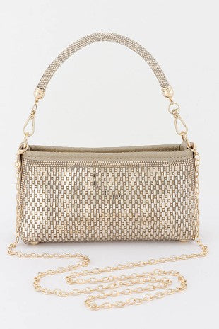 Beaded Rectangular Evening Handbag