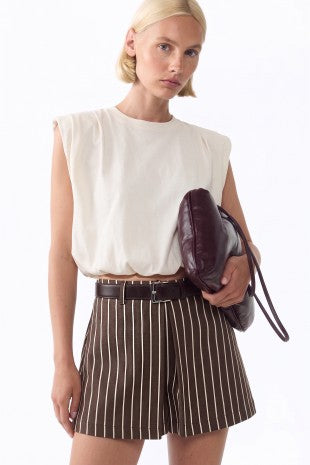 Shoulder Pad Balloon Top
