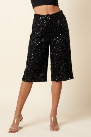 Sequince Wide Leg Capri Pants