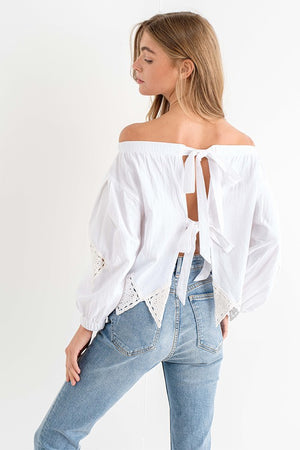 Crochet Trim Top