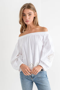 Crochet Trim Top