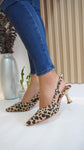 Zapatos Puntilla Animal Print