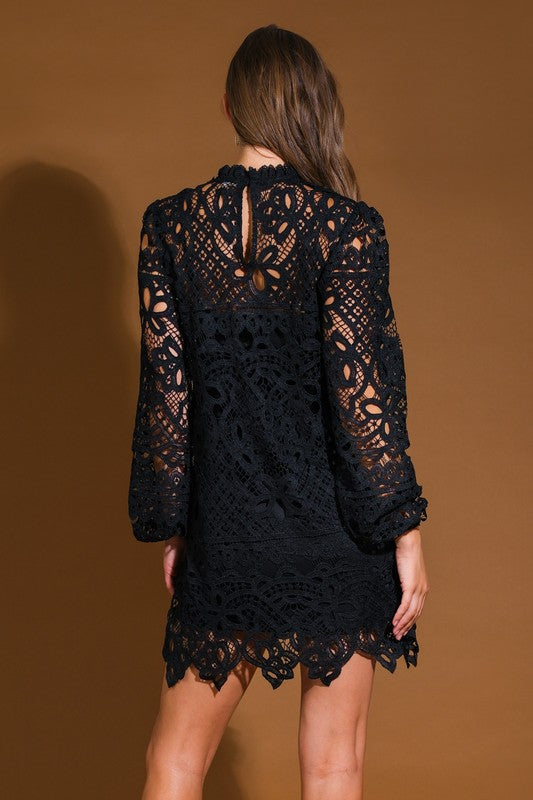 Lace Mini Dress