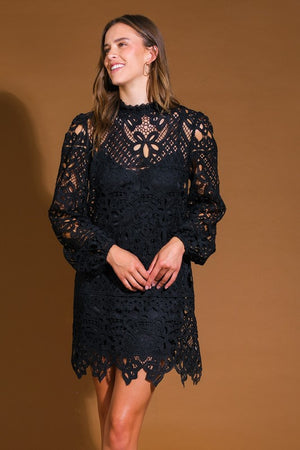 Lace Mini Dress