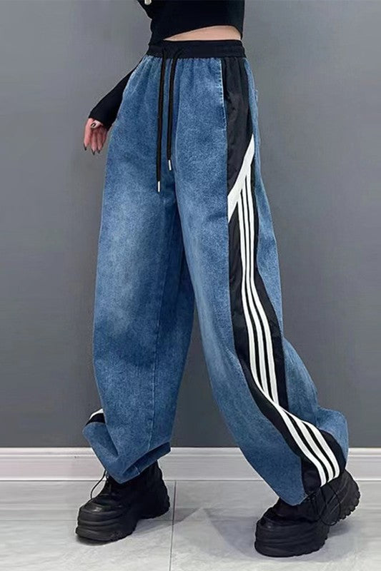 Track Denim Pant