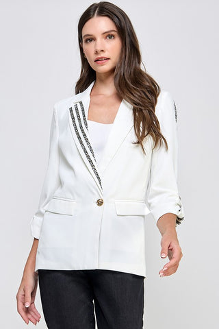 ONE BUTTON JACKET